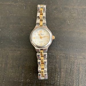 EUC Peugeot Woman’s Two Tone Watch